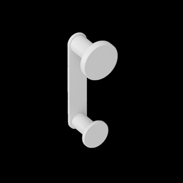 ΑΓΚΙΣΤΡΟ ΜΠΑΝΙΟΥ ΔΙΠΛΟ VERDI LAMDA Ø38x45x110mm 3011201